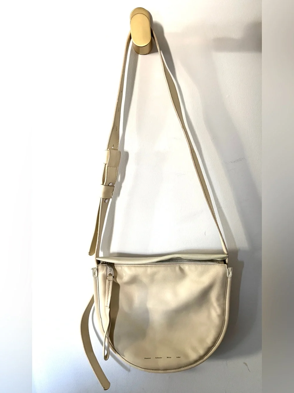 Proenza Schouler White Label Ivory Bag - Leather Cross-Body or Shoulder Bag